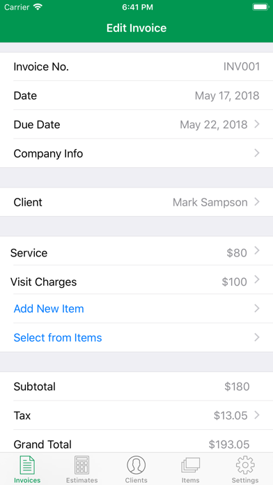 Invoice App for Small Business screenshot 4