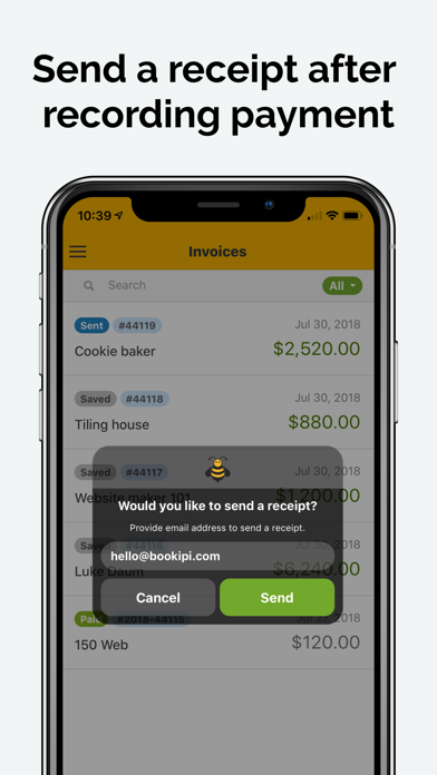 Invoice Bee Estimate Maker 2Go screenshot 2