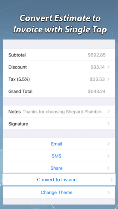 Invoice & Estimate Maker screenshot 3