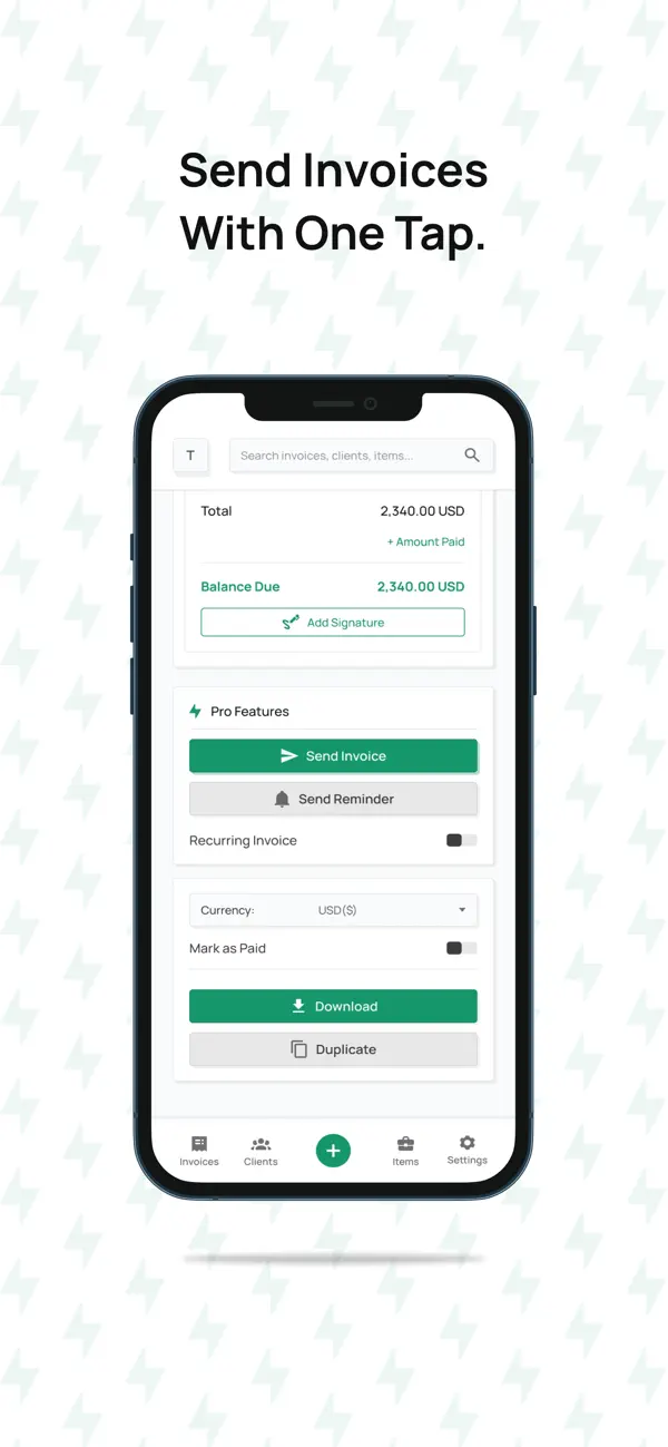 Invoice Generator App screenshot 3