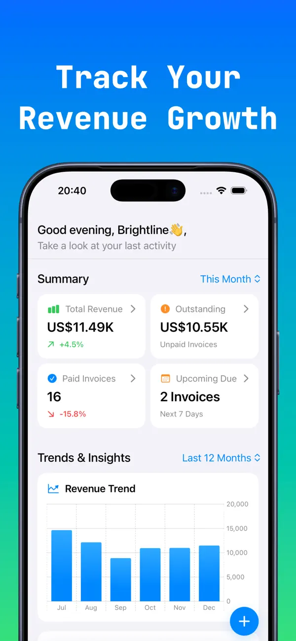 Invoice Generator & Estimates screenshot 1