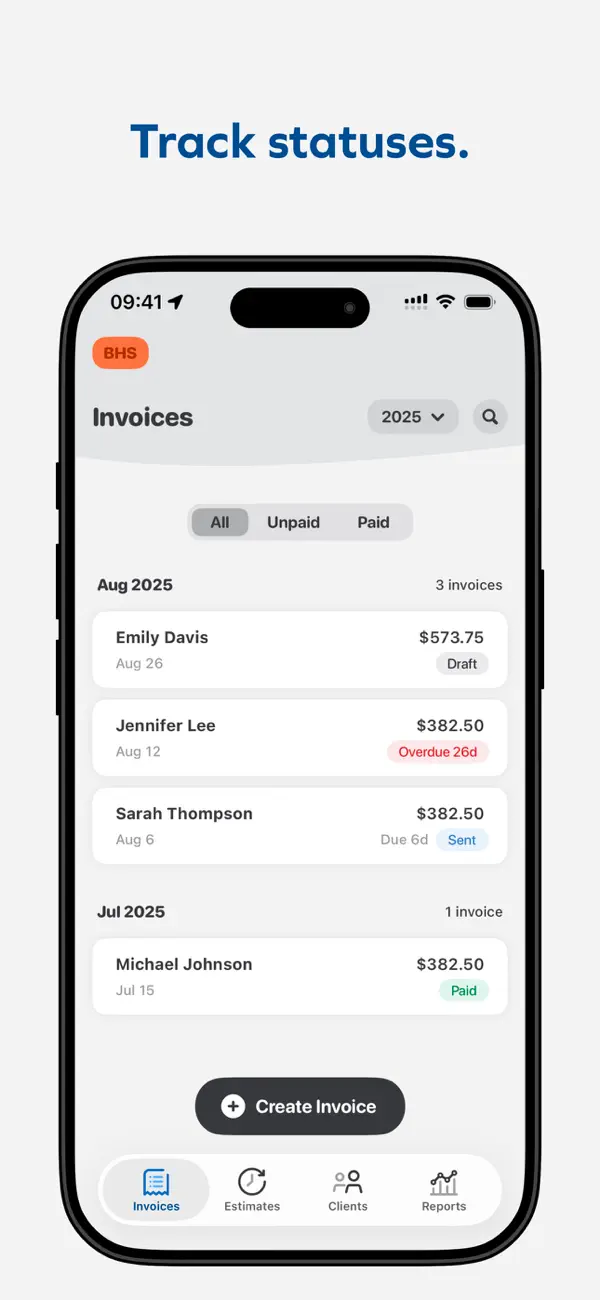 Invoice Generator: Sim Invoice screenshot 3