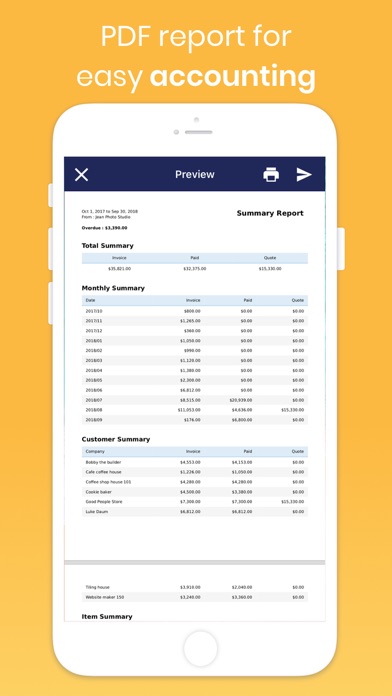 Invoice Maker & Estimate App screenshot 2