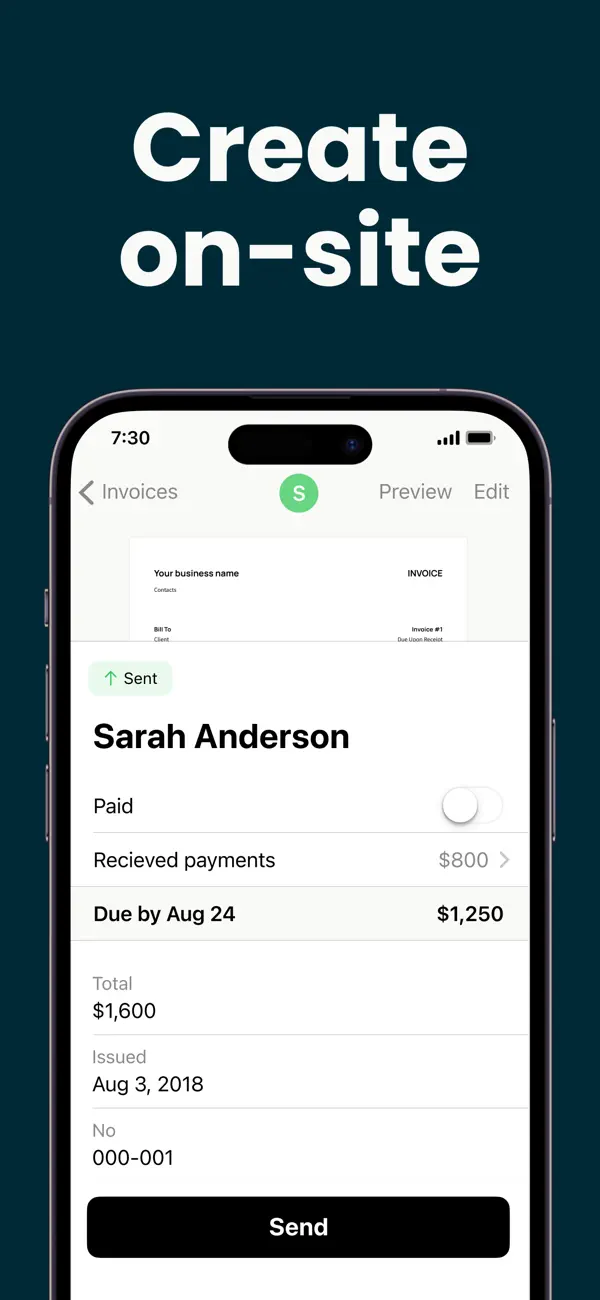 Invoice Maker ▸ Estimate App screenshot 5