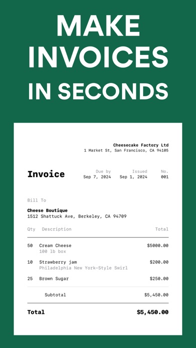 Invoice Maker for Contractors screenshot 4