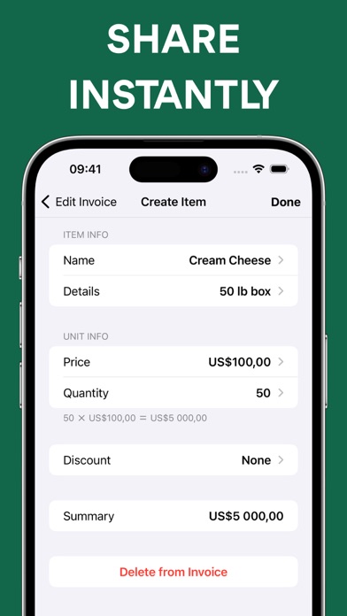 Invoice Maker for Contractors screenshot 1