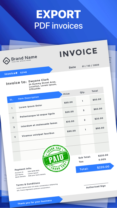 Invoice Maker | ^Generator screenshot 7