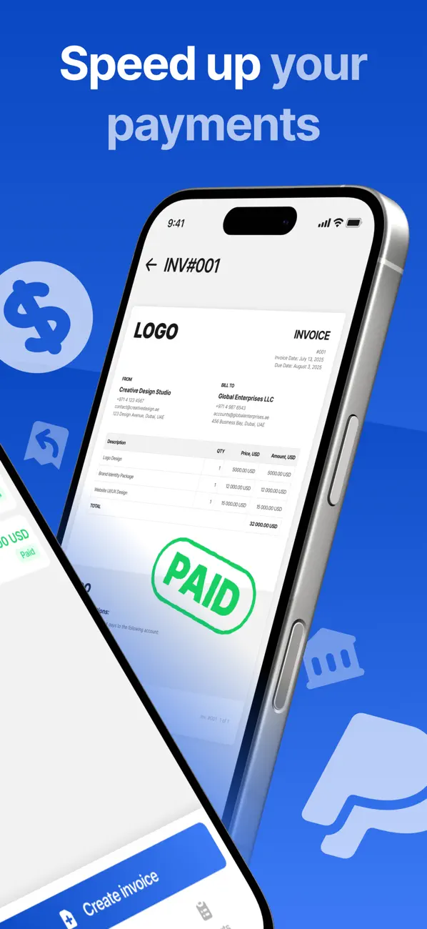 Invoice Maker - InvoMate screenshot 2