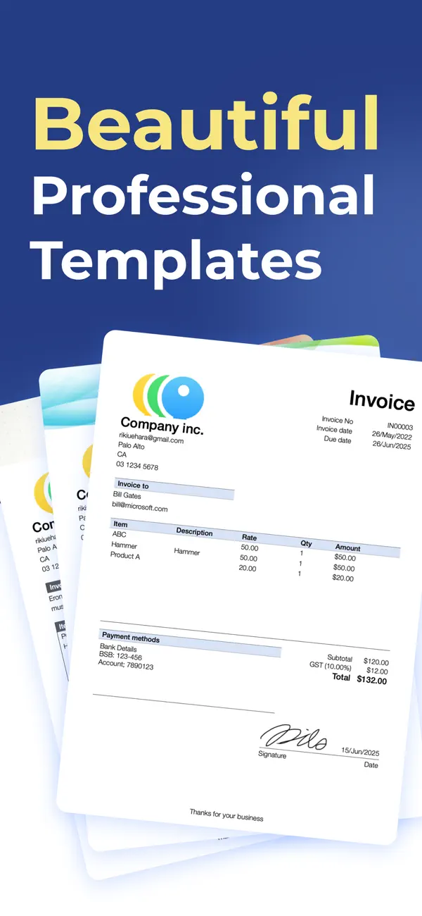 Invoice Maker PRO. screenshot 5