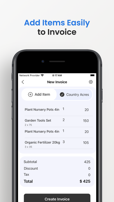 Invoice Maker - Receipt & Bill screenshot 4
