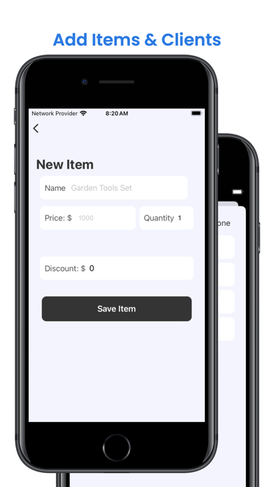Invoice Maker - Receipt & Bill screenshot 1