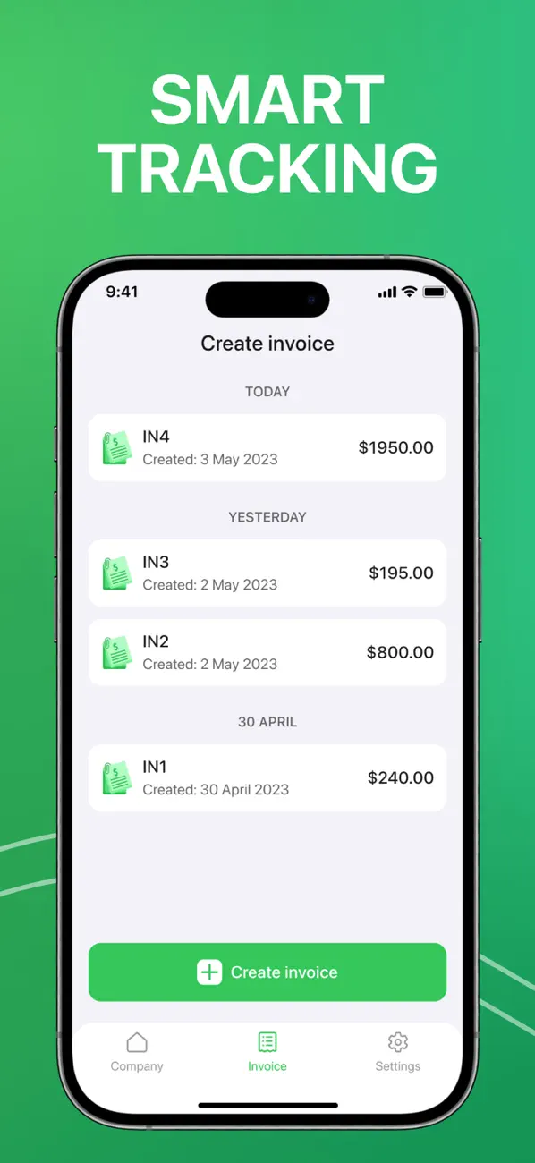 Invoice Maker Simple Generator screenshot 1