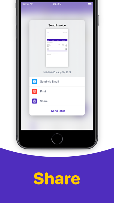 Invoice Maker +ㅤ screenshot 2