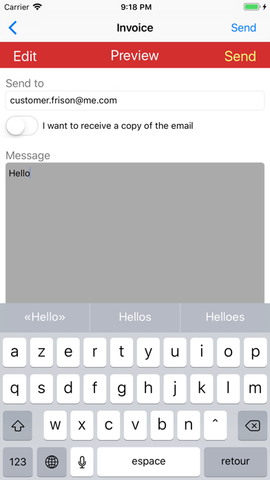 Invoice Pro. screenshot 4