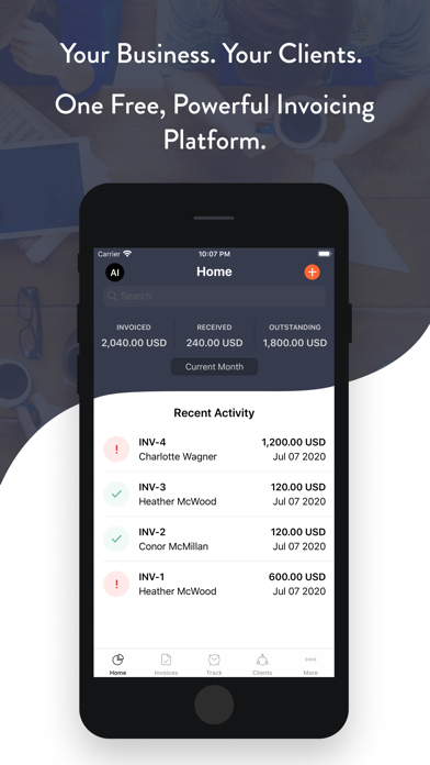 invoicely screenshot 1