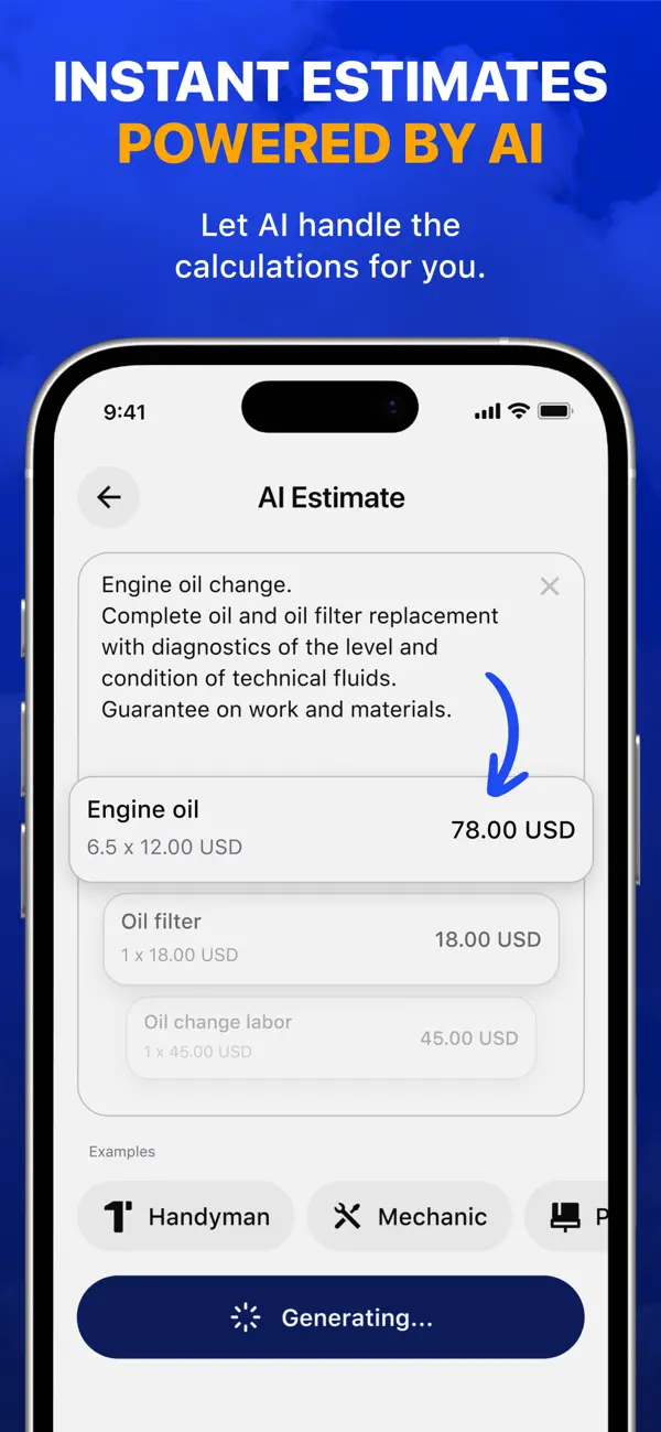 Invoo: AI Estimates & Invoices screenshot 4