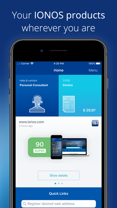 IONOS screenshot 4