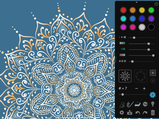 iOrnament: draw mandala & art screenshot 10