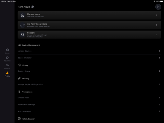 IoTCasa screenshot 1