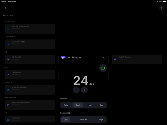 IoTCasa screenshot 2