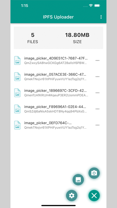 IPFS Uploader screenshot 5
