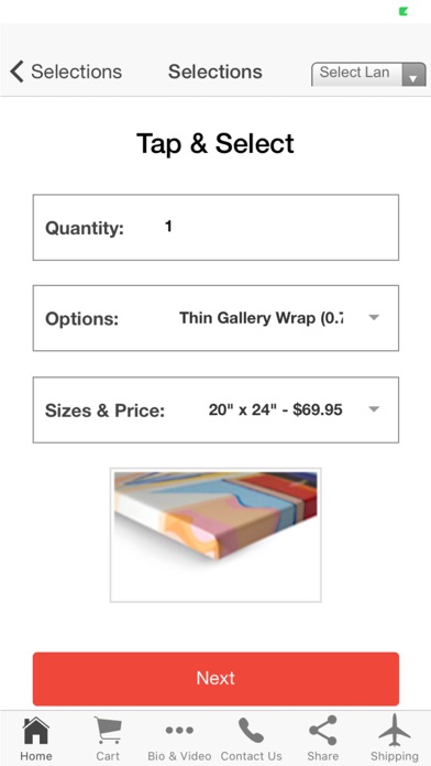 iPhotoCanvas screenshot 1