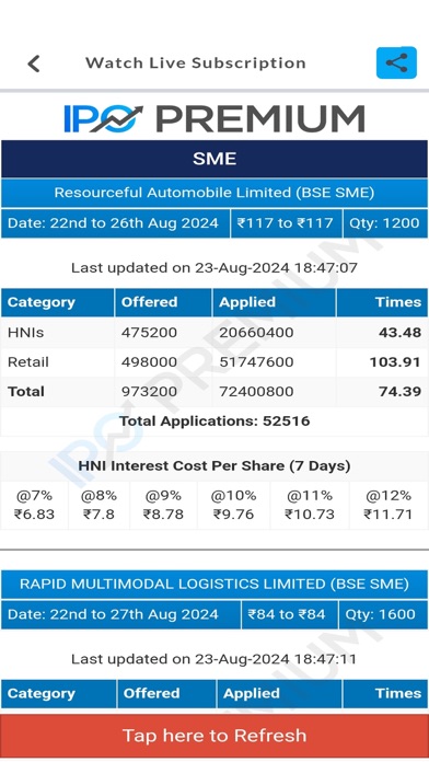 IPO Premium screenshot 4