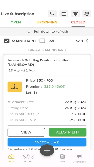 IPO Premium screenshot 5