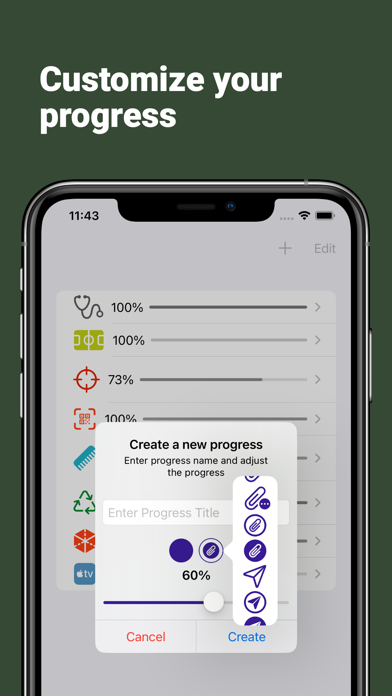iProgress ⁪ screenshot 3