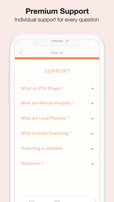 iPTV - Live TV Stream player screenshot 2