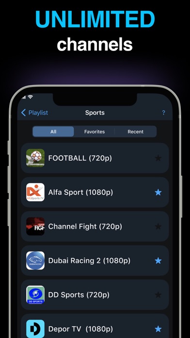 IPTV Smart Player Watch LiveTV screenshot 4