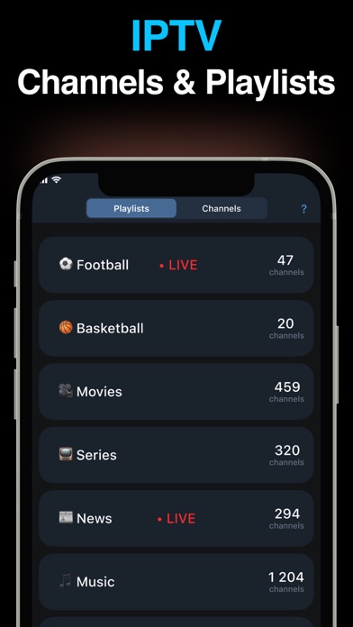 IPTV Smart Player Watch LiveTV screenshot 5