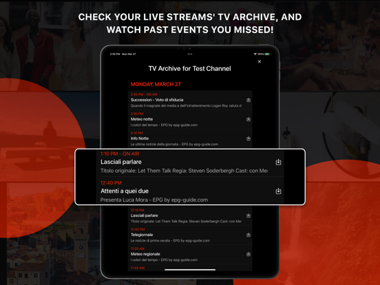 IPTVX screenshot 1
