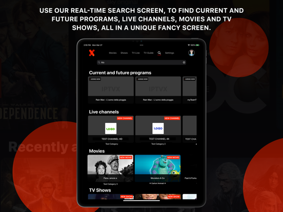 IPTVX screenshot 3