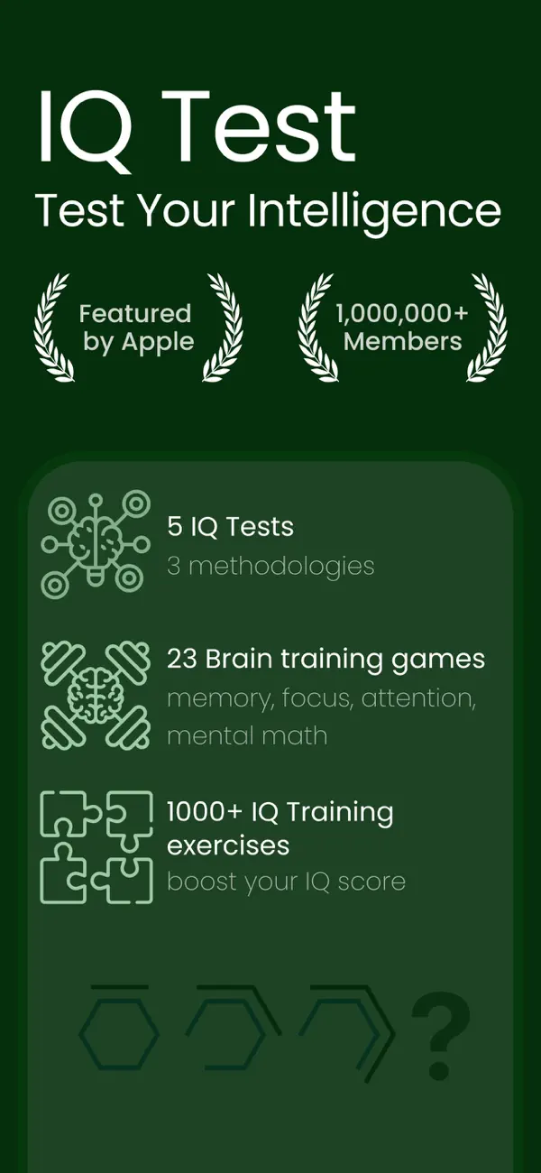 IQ Test - Brain Training Games screenshot 6