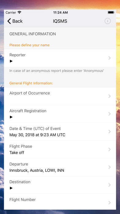 IQSMS Reporting screenshot 1