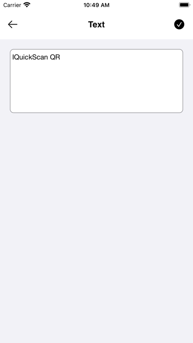 iQuickScan QR screenshot 1