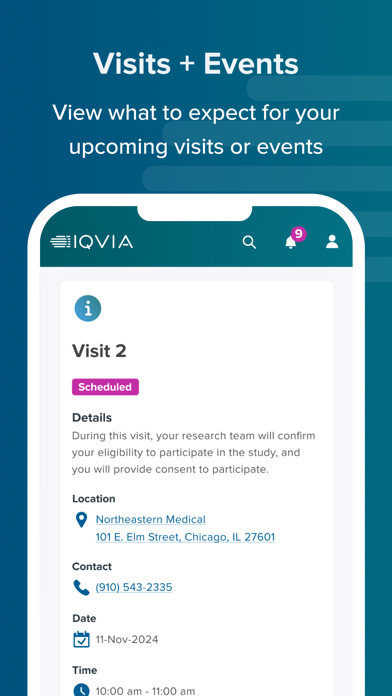 IQVIA Study Hub screenshot 3