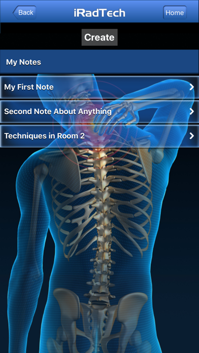 iRadTech screenshot 2