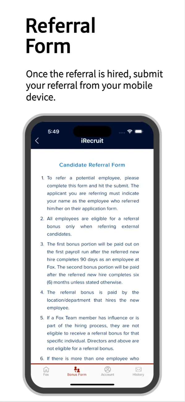 iRecruit-Fox Pest Control screenshot 1