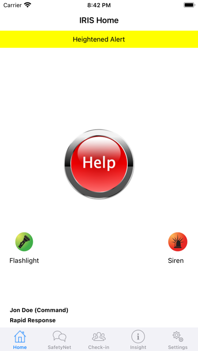 IRIS Alert screenshot 4