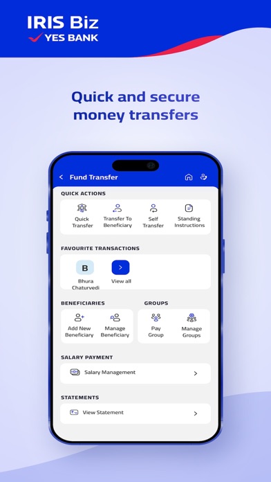 IRIS Biz by YES BANK screenshot 2