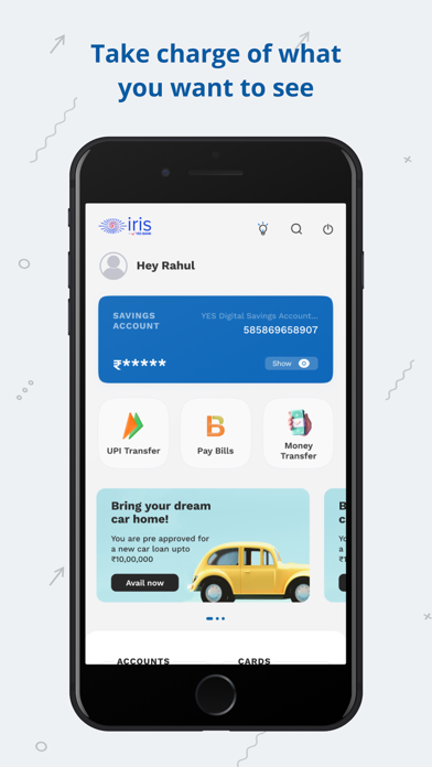 IRIS by YES BANK - Mobile App screenshot 8