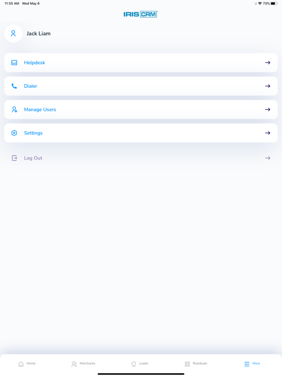 IRIS CRM screenshot 1