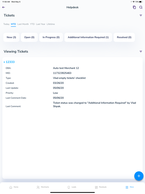 IRIS CRM screenshot 5