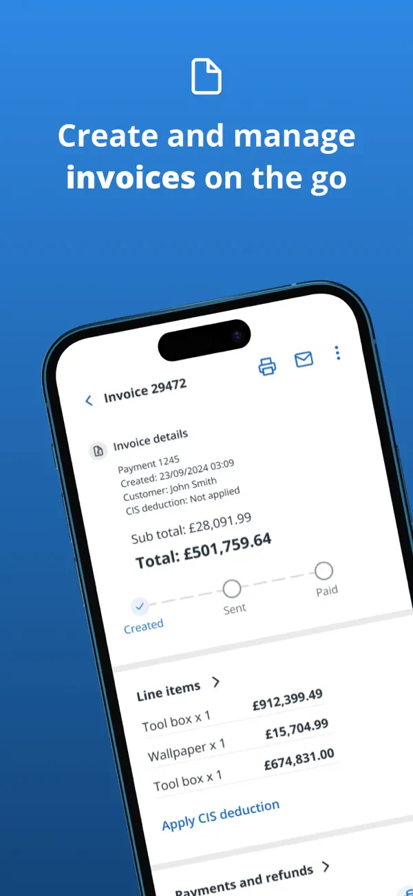 IRIS Elements Bookkeeping screenshot 4