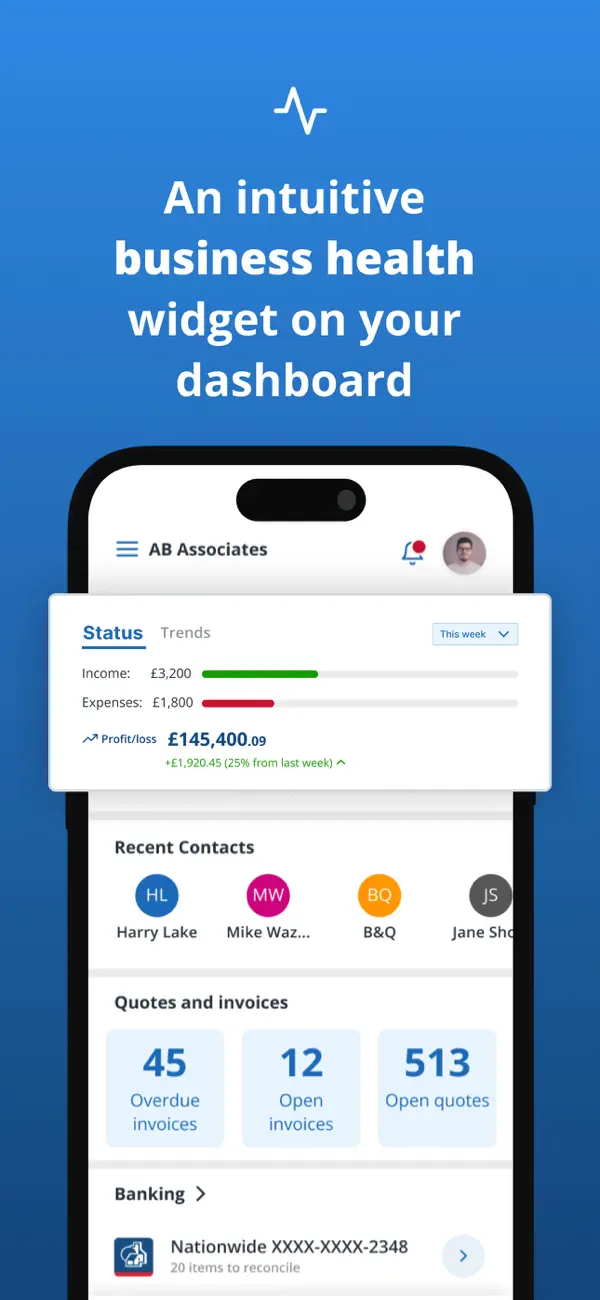 IRIS Elements Bookkeeping screenshot 1