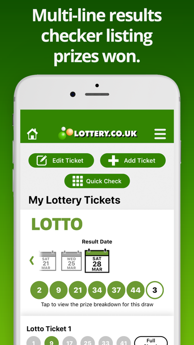 Irish Lotto Results screenshot 3
