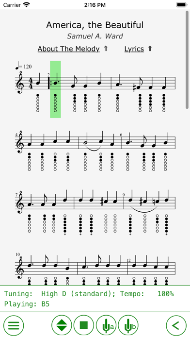Irish Tin Whistle Tabs screenshot 5