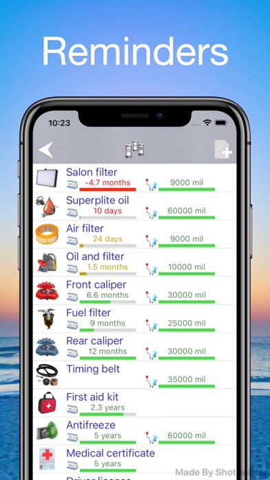 Iron book - Driver's organizer screenshot 8